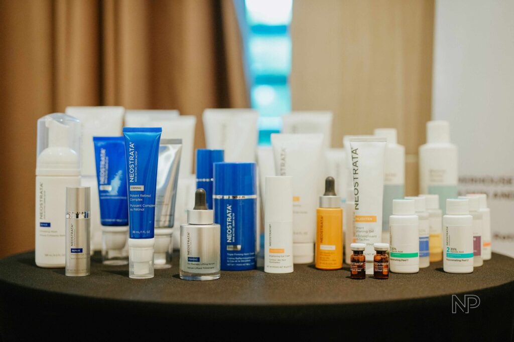 Neostrata products, exclusively distributed by DMark Beauty