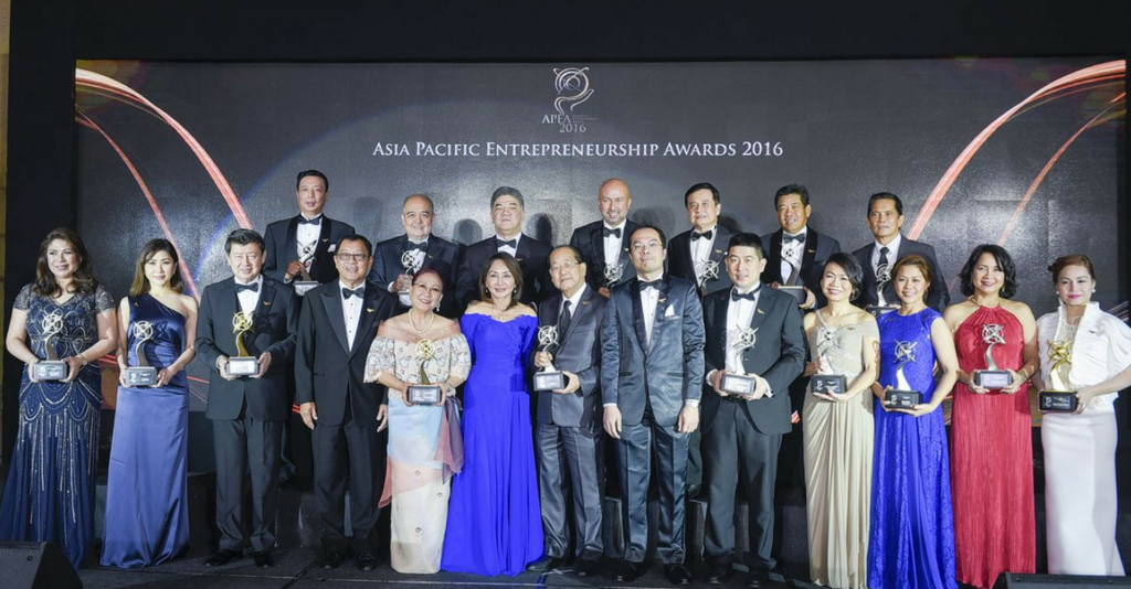 Asia Pacific Entrprenuer Awards 2016 - Beautypreneur