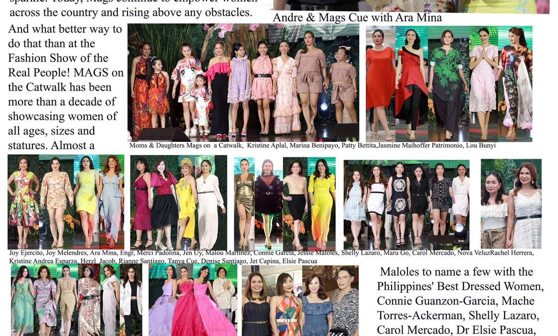 Mags on Catwalk 2023 - Beautypreneur Ph