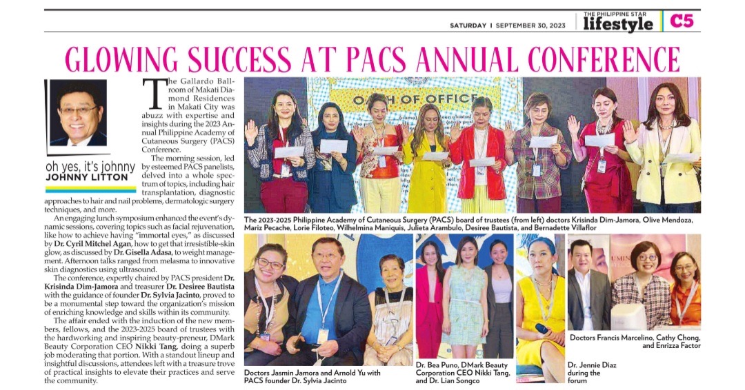 Glowing Success at PACS Annual Conference - Beautypreneur Ph
