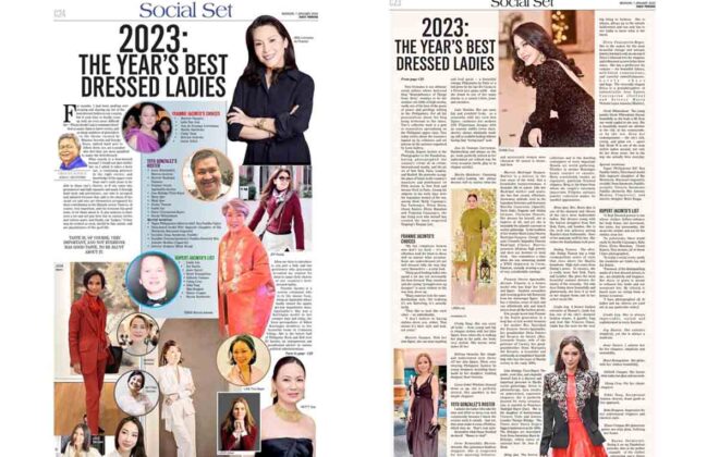 2023 The Year’s Best Dressed Ladies