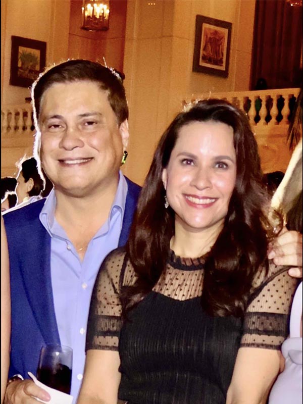 Migz Zubiri and Audrey Zubiri