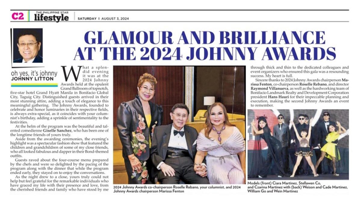 2024 Johnny Awards - Beautypreneur Ph