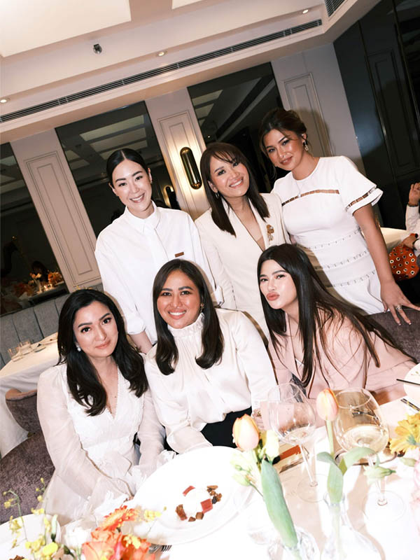 Patty Ang, Dr. Aivee Teo, Maika Rivera, Denise Laurel, Alelee Andanar, and Che Uy