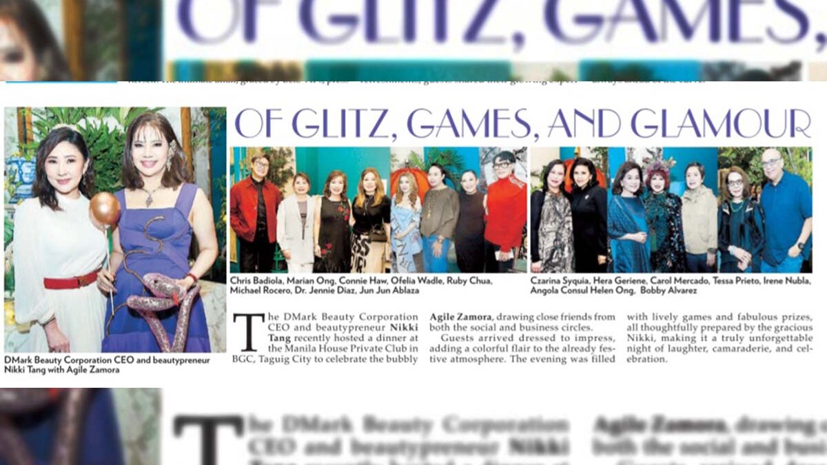 Of Glitz, Games, And Glamour - Beautypreneur PH