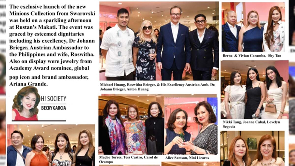 Swarovski unveils Minions Collection - Beautypreneur PH