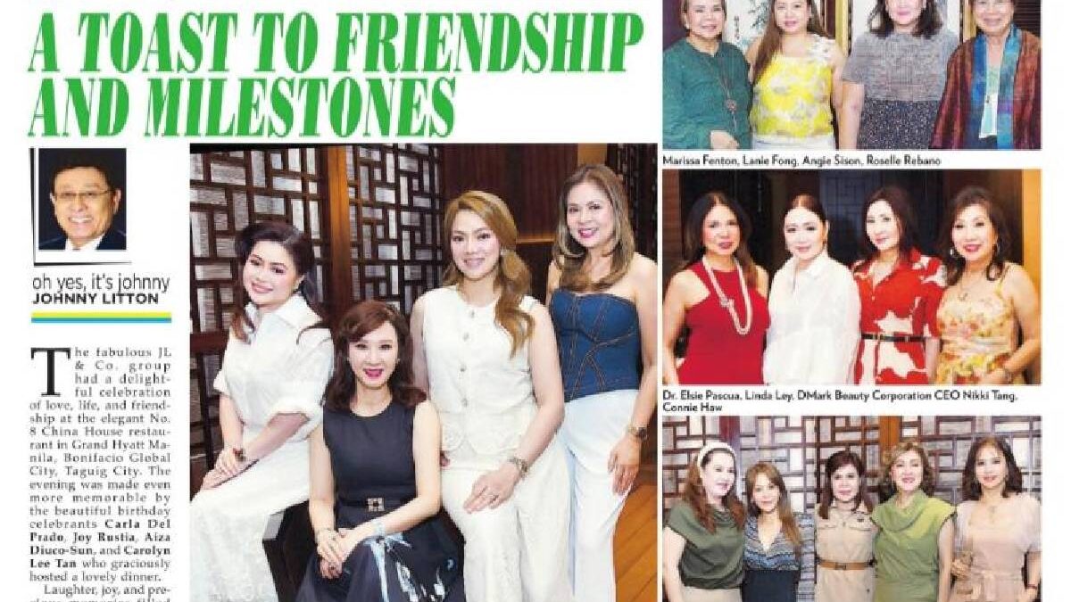 A Toast to Friendship and Milestones - Beautypreneur PH