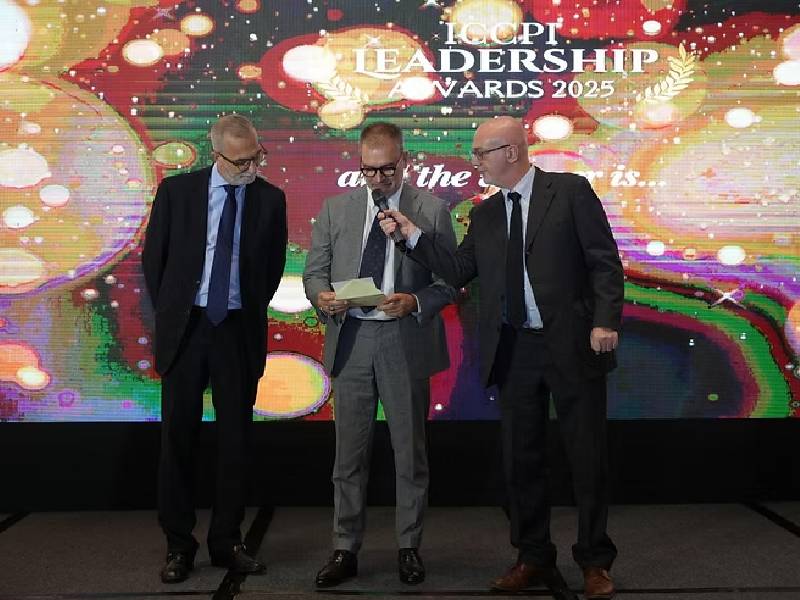 Honorable Ambassador of Italy to the Philippines, Davide Giglio, ICCPI President, Sergio Boero, and ICCPI Executive Director Lorenz Ziller